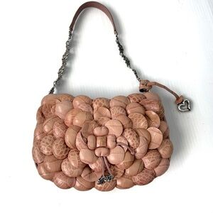 Brighton Rosalie pink leather handbag purse